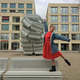 <p>Sophie Becker bereitet sich vor für das Tanzprojekt Emotions</p>